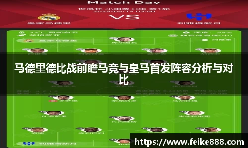 马德里德比战前瞻马竞与皇马首发阵容分析与对比